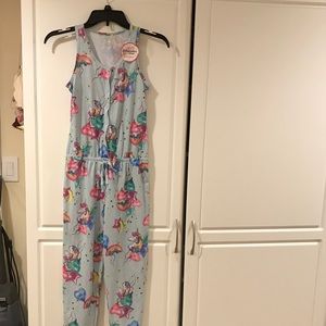 Justice 1 piece pajamas brand new